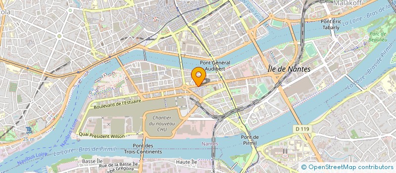 localisation de l'entreprise DEBOTTE PERE ET FILS à NANTES