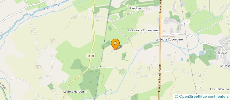 localisation de l'entreprise DEBOU  BAUGE-EN-ANJOU