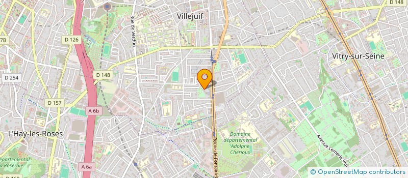 localisation de l'entreprise DEBOU à VILLEJUIF