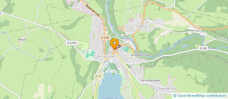 localisation de l'entreprise DEBOUCHE FRERES SARL à PONT-DE-POITTE