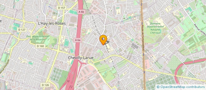 localisation de l'entreprise DEBOUCHE & PLUS  L'HAY-LES-ROSES