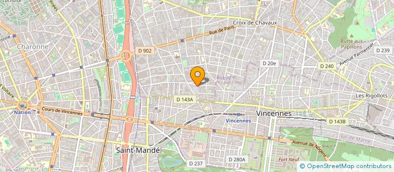 localisation de l'entreprise DEBOUCHEFRANCE.COM à MONTREUIL