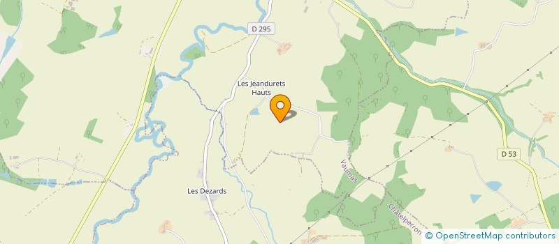 localisation de l'entreprise DEBOUDARD - ALEVEQUE  TREZELLES