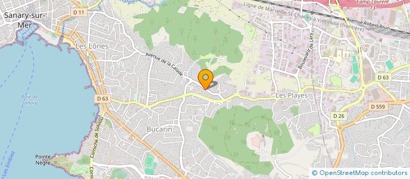 localisation de l'entreprise DEBOUT LES ZOUZOUS  SIX-FOURS-LES-PLAGES