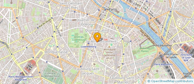 localisation de l'entreprise DEBOUTTEVILLE INTERNATIONAL  PARIS