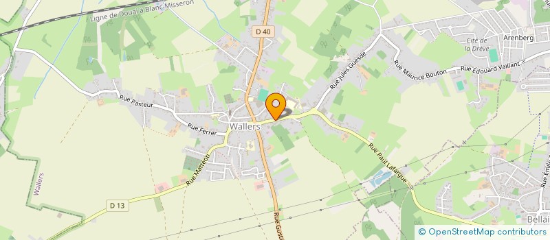 localisation de l'entreprise DEBOUVRY RENOVSERVICES  BELLAING