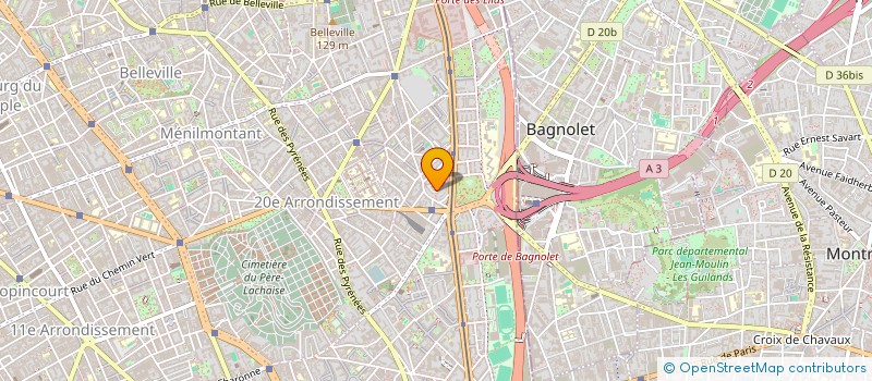 localisation de l'entreprise DEBOVES C&J  PARIS