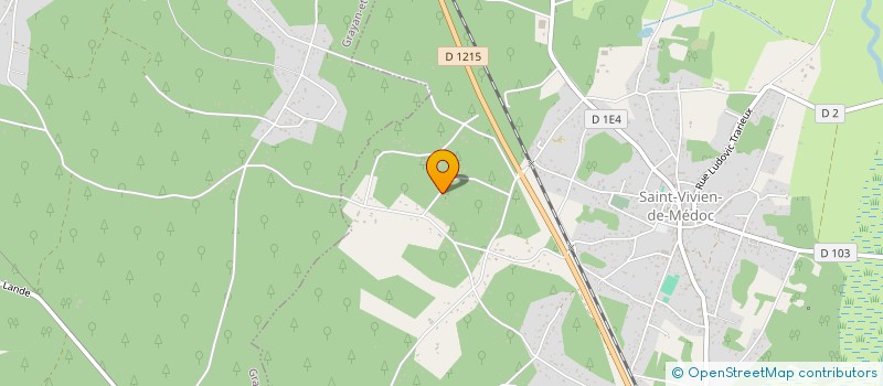 localisation de l'entreprise DEBRAT  SAINT-VIVIEN-DE-MEDOC