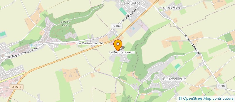 localisation de l'entreprise DEBRAY  LANQUETOT