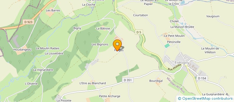 localisation de l'entreprise DEBRAY &COW à MAROLLES-LES-BUIS
