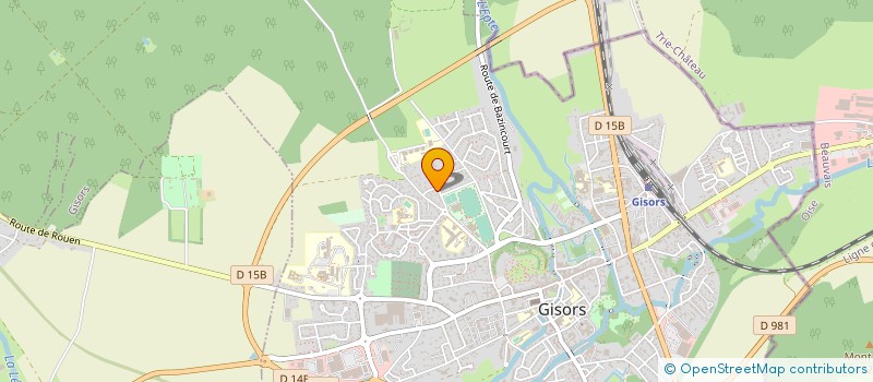 localisation de l'entreprise DEBRAY & FILS à GISORS