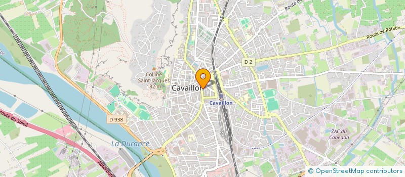 localisation de l'entreprise DEBRINCAT  CAVAILLON