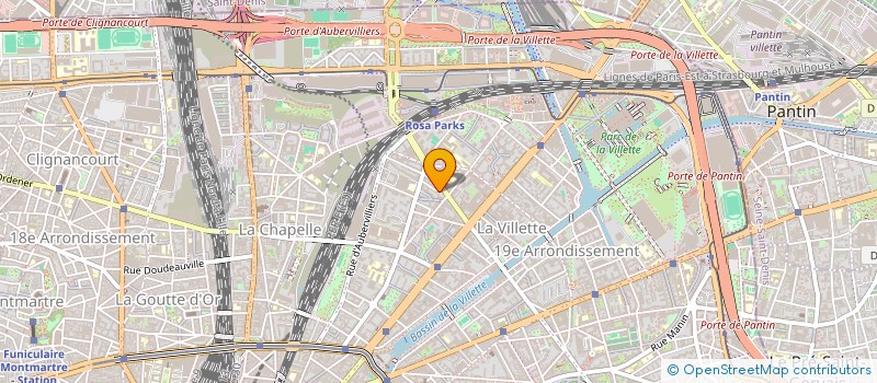 localisation de l'entreprise DEBRIS GLOBAL INCORPORATION  PARIS