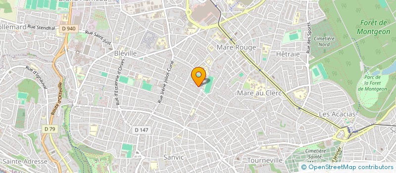 localisation de l'entreprise DEBRIS MACONNERIE  LE HAVRE