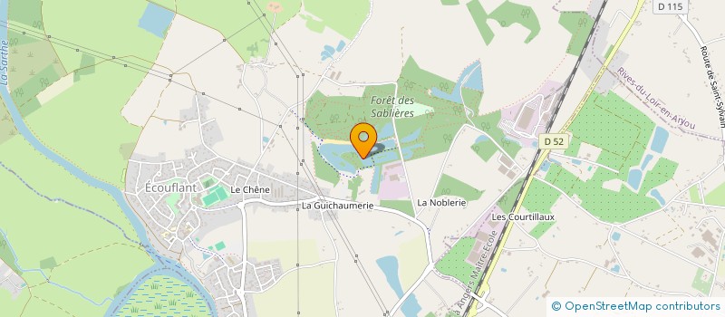 localisation de l'entreprise DEBRITO à ECOUFLANT