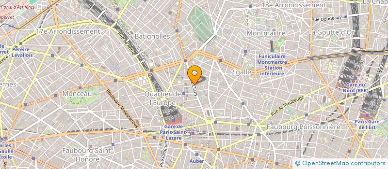 localisation de l'entreprise DEBRON LE MANOIR  PARIS