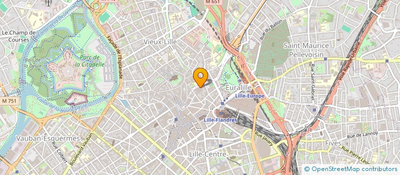 localisation de l'entreprise DEBUCHY SAS à LILLE