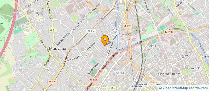 localisation de l'entreprise DEBUG-YOU à MOUVAUX