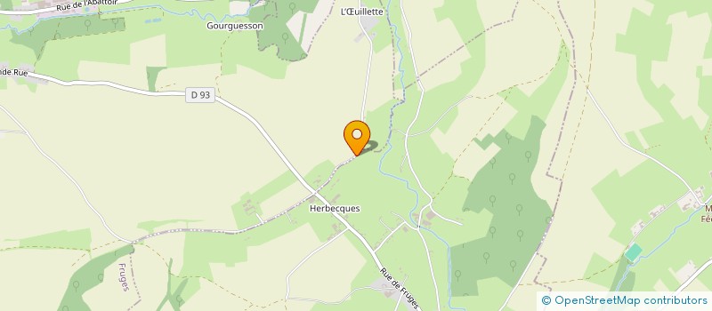 localisation de l'entreprise DEBUIRE PIERRE ET PAUL  FRUGES