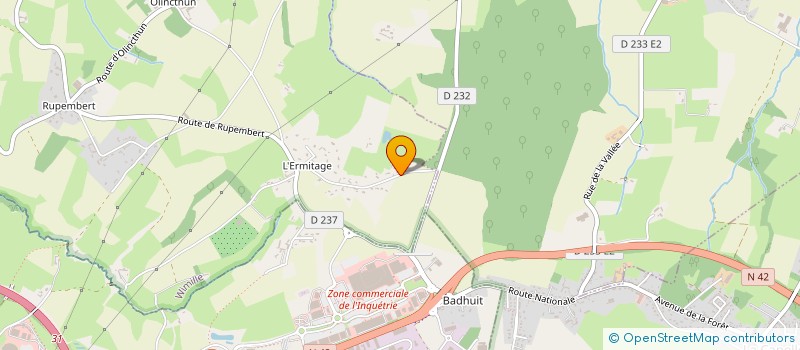 localisation de l'entreprise DEBUNK  WIMILLE