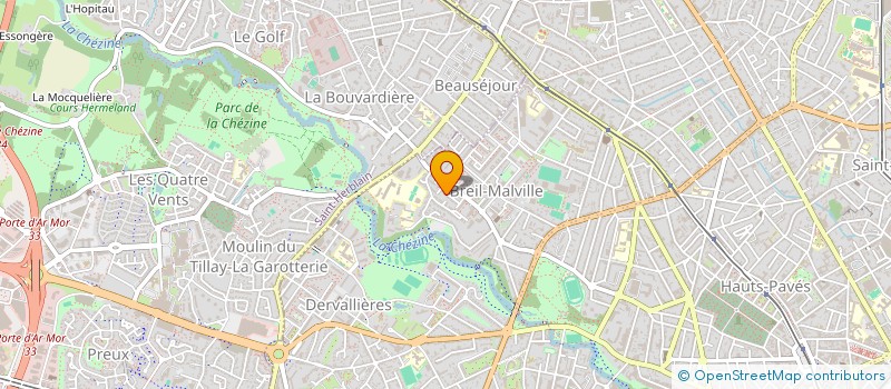 localisation de l'entreprise DEBUQUOY IMMOBILIER à NANTES