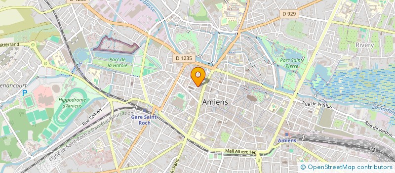 localisation de l'entreprise DEBURE GROUSEZ SN à AMIENS