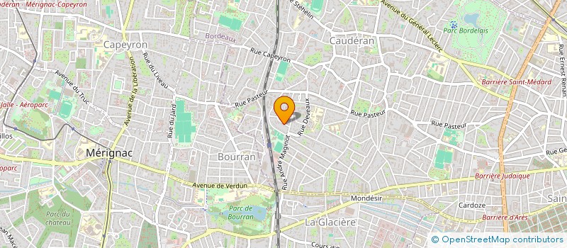 localisation de l'entreprise DEBUSSY HC  BORDEAUX