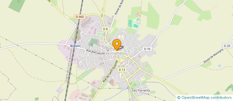 localisation de l'entreprise DEBUYCK DISTRI à BOHAIN-EN-VERMANDOIS