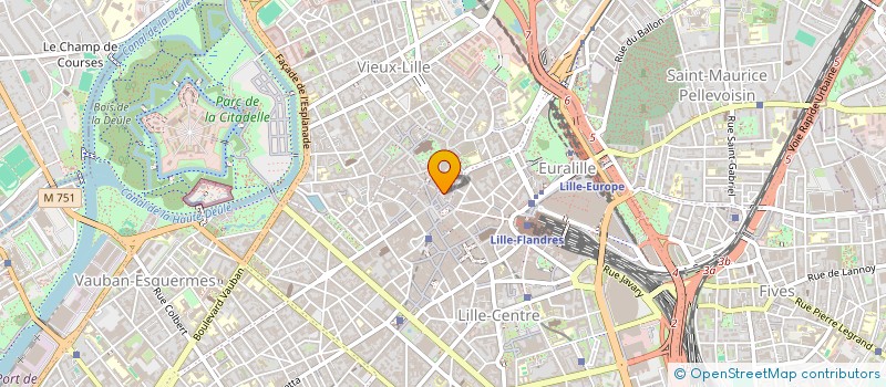 localisation de l'entreprise DEBUYCK PARTICIPATIONS à LILLE