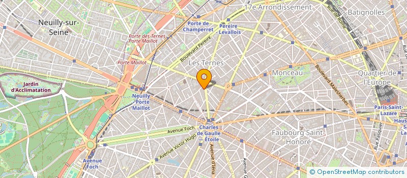 localisation de l'entreprise DEC  PARIS