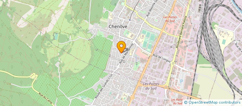 localisation de l'entreprise DEC'AUDIO FRANCE à CHENOVE