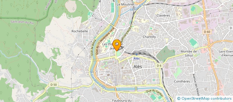 localisation de l'entreprise DEC AUTOMATION à ALES