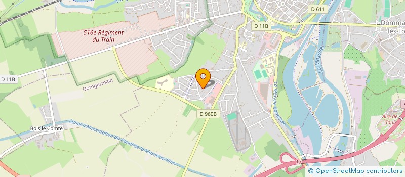 localisation de l'entreprise DEC&CO  TOUL