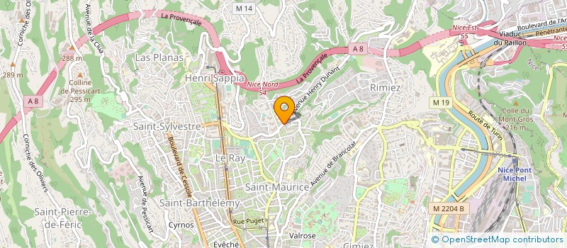 localisation de l'entreprise DEC COACHING à NICE