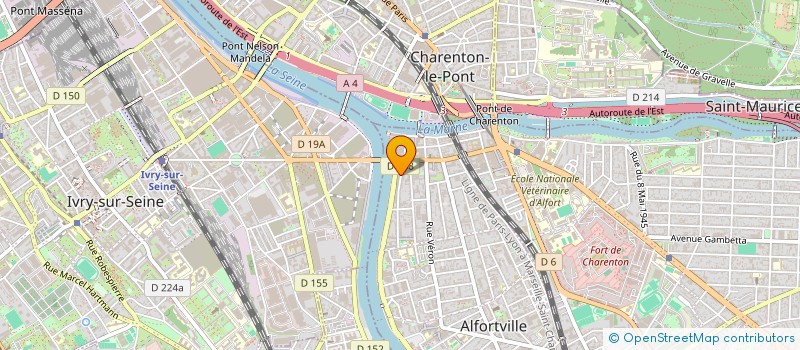 localisation de l'entreprise DEC CONSEIL à ALFORTVILLE