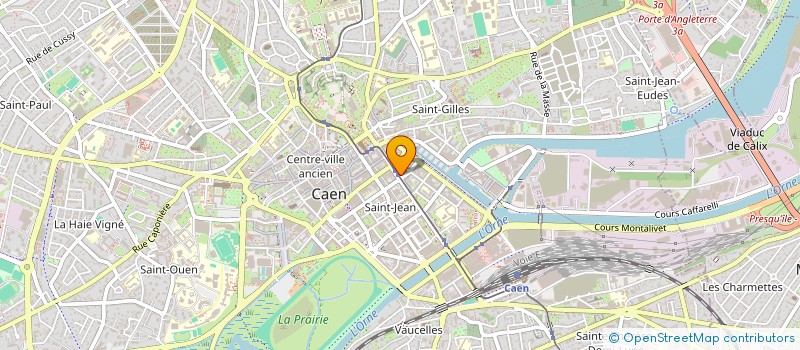 localisation de l'entreprise DEC DIFFUSION à CAEN