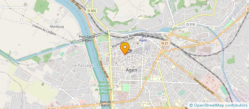 localisation de l'entreprise DEC JAYAN  AGEN