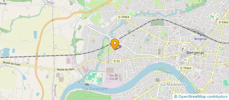 localisation de l'entreprise DEC-LIC MEDIA à BERGERAC