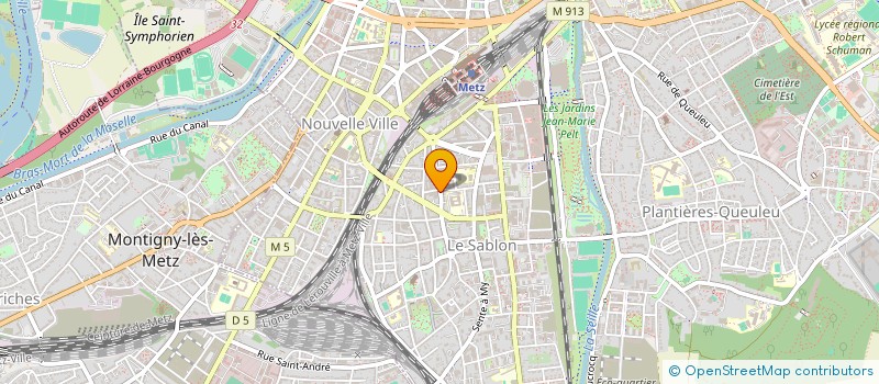 localisation de l'entreprise DEC O CHALU à METZ