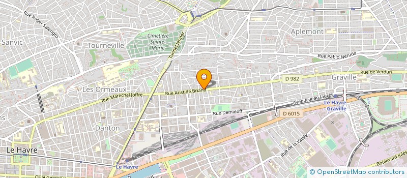 localisation de l'entreprise DEC VB à LE HAVRE