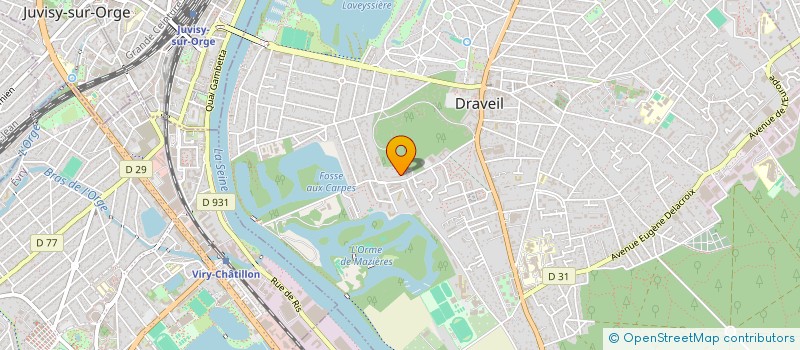 localisation de l'entreprise DECA BAT à DRAVEIL