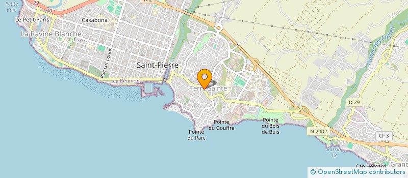 localisation de l'entreprise DECA INVESTISSEMENT à SAINT-PIERRE