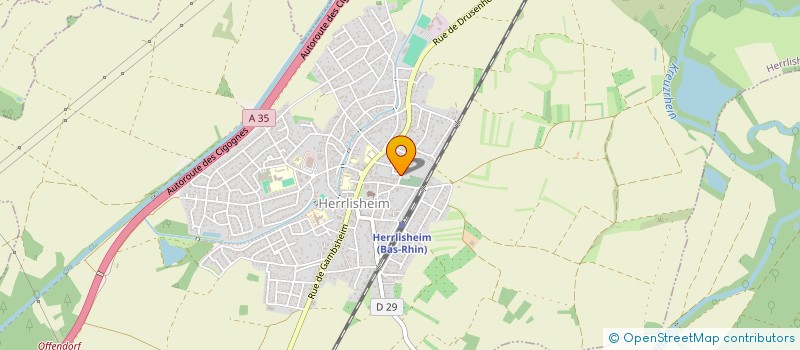 localisation de l'entreprise DECA SARL  OFFENDORF