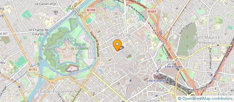 localisation de l'entreprise DECABA 1 à LILLE