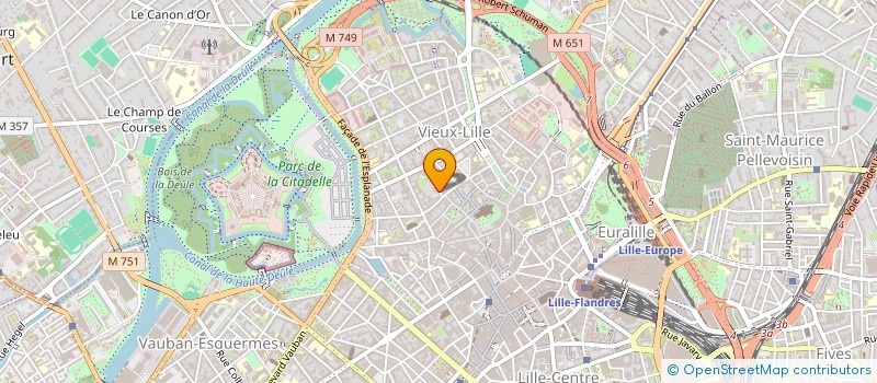 localisation de l'entreprise DECABA 2 à LILLE