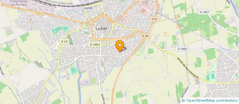 localisation de l'entreprise DECADANSE  LUNEL