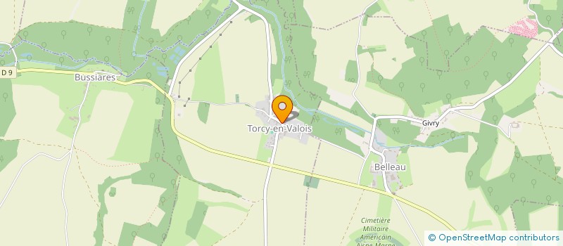 localisation de l'entreprise DECADIAM à CHEZY-EN-ORXOIS