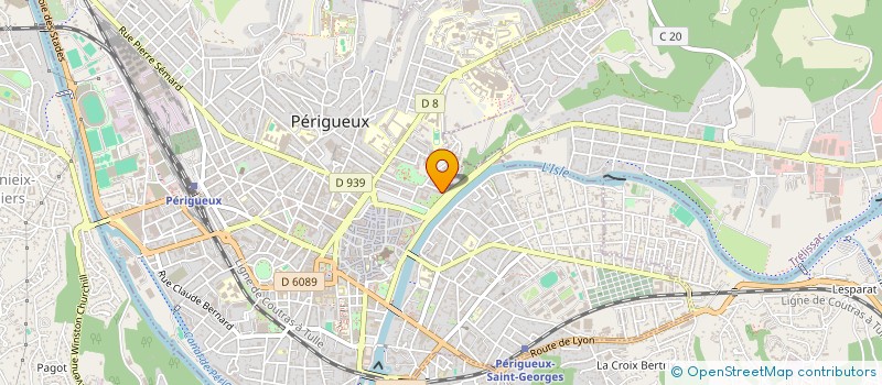 localisation de l'entreprise DECADREE  PERIGUEUX