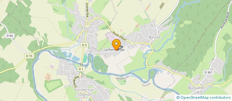 localisation de l'entreprise DECAENS  BOULOT