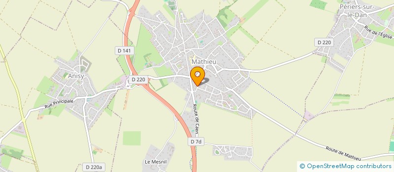 localisation de l'entreprise DECAGN'IMMO  MATHIEU